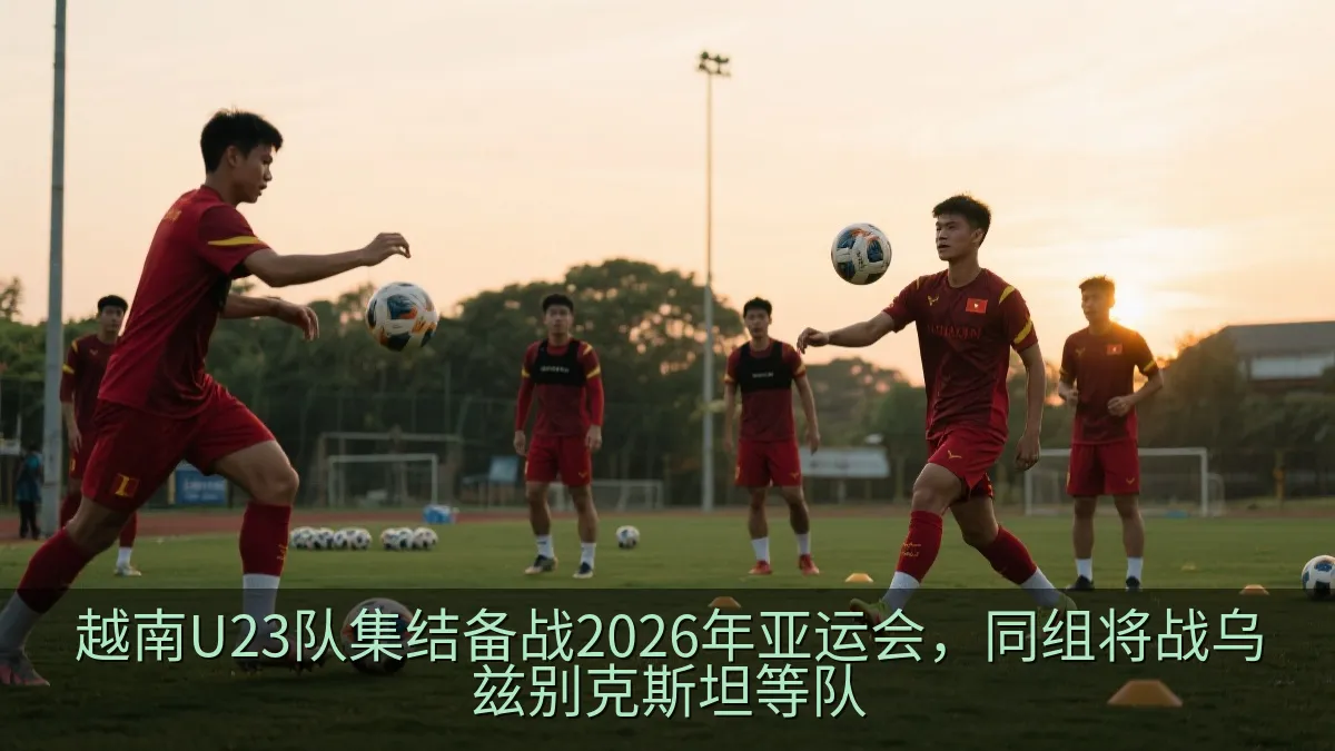 越南U23队集结备战2026年亚运会，同组将战乌兹别克斯坦等队
